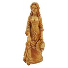 Vintage L. Toni Italian Sculpture Figurine Resin Statue Lady / Women in Dress