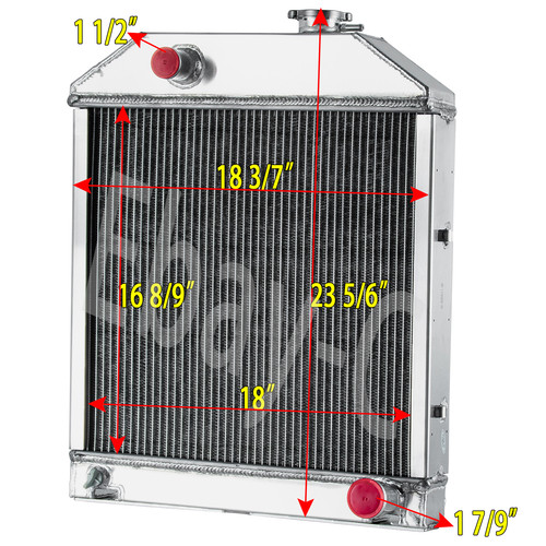 C7NN8005H Radiator Fits Ford Tractor 2000 2600 3000 3400 3500 4000 4100 4400 - Bild 2 von 12