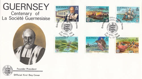 Societe Guernesiase GB Guernsey FDC 2001 (140296)