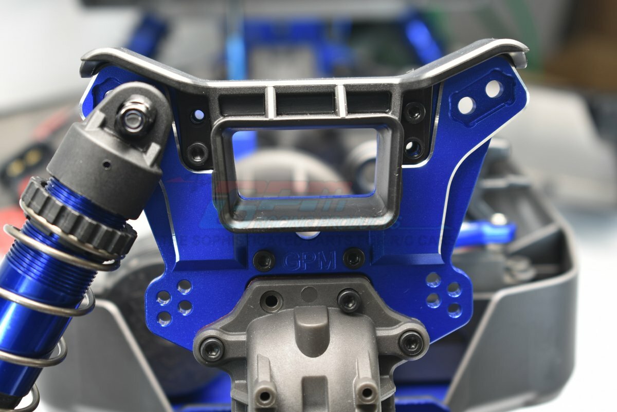 GPM Racing Aluminum Front Shock Tower Damper Plate -For Traxxas