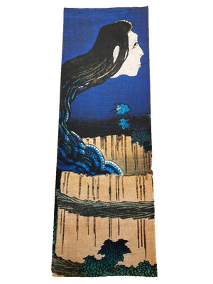 KOKONTOUZAI, TOZAI, Ukiyoe, Tenugui, One Hundred Tales, Sarayashiki, Hokusai