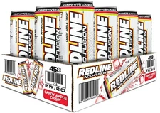 REDLINE NOO Fusion - Carbonated Pre-Workout Energy Drink | Variety Pack, 12 Cans