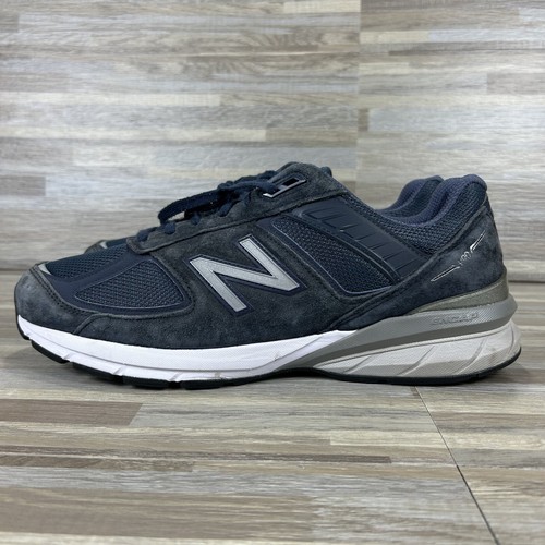 New Balance 990V5 Mens Size 14 2E Wide Navy Athletic Shoes M990NV5 - No Insoles - Picture 5 of 12