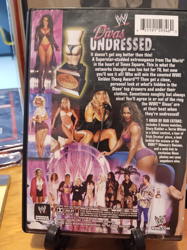 WWE - Divas Undressed (DVD, 2002) 651191593460 | eBay