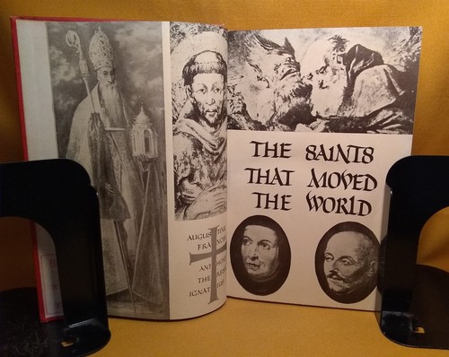The Saints that Moved the World Rene Fulop-Miller 1945 HC Thomas Crowell ex-lib - Foto 5 di 16