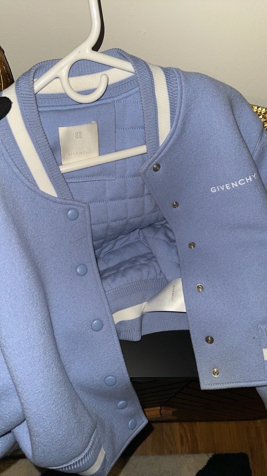 GIVENCHY Wool Bomber Varsity Jacket - image 5