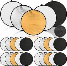 Photography Reflector 5 in 1 Light Reflectors Collapsible Multi Disc with Bag