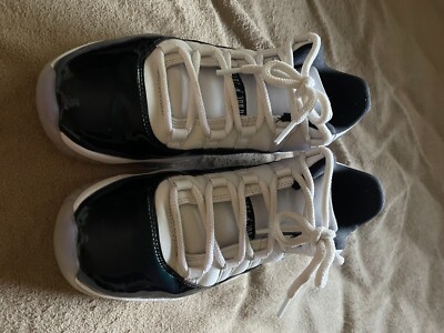 Size 9.5 - Jordan 11 Retro Low Emerald, Easter 2018