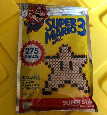 Perler Fused Bead Kit Super Mario 275 Star