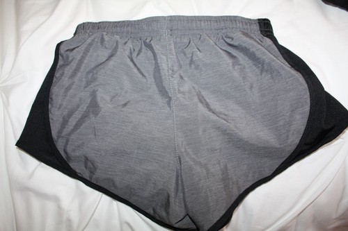 NIKE Size S 8-10 Dri-Fit Black & Gray Tempo Running Shorts Mesh Briefs 4 PC Set - Picture 4 of 14