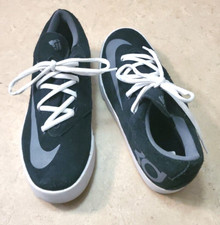 Nike KD VULC Kids Youth Black White Athletic Sneakers Size 5.5Y 842085-001 EUC