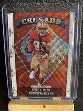 JERRY RICE 2021 ROOKIES & STARS CRUSADE RED WAVE #CR18 PARALLEL SAN FRANCISCO
