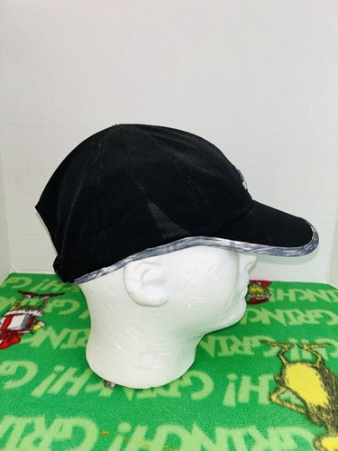 Adidas Stretch Fit Climacool Adizero Unisex Cap Hat Strap Back Black w/Gray Camo - Picture 8 of 11