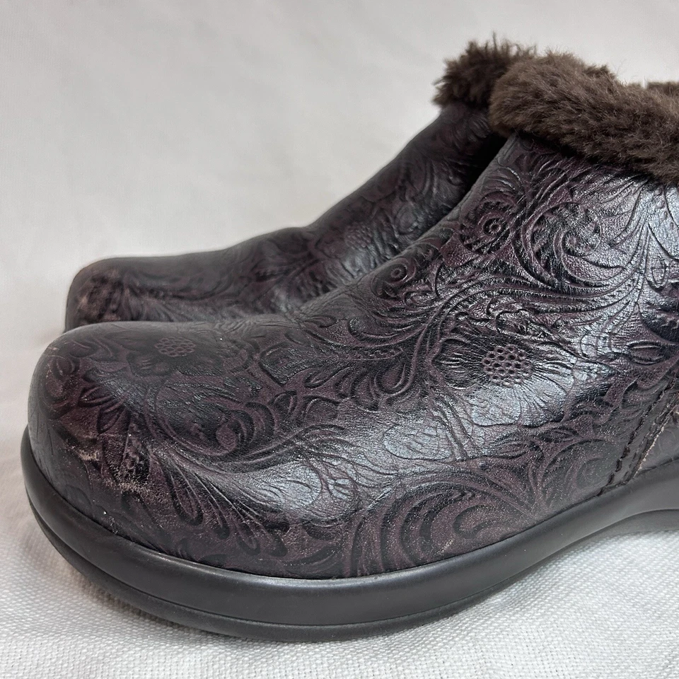 Botas Alegria Meri para mujer estilo tooled melaza MER-422 piel sintética talla 9,5 10 40 Foto 3 de 4