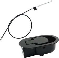 Metal Recliner Replacement Parts with Cable, Black Heavy Duty Recliner Release