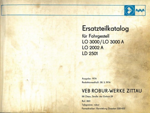 302429 Ersatzteilkatalog Fahrgestell ROBUR LKW LO 3000 3000 A 2002 A LD 2501 - Bild 2 von 6