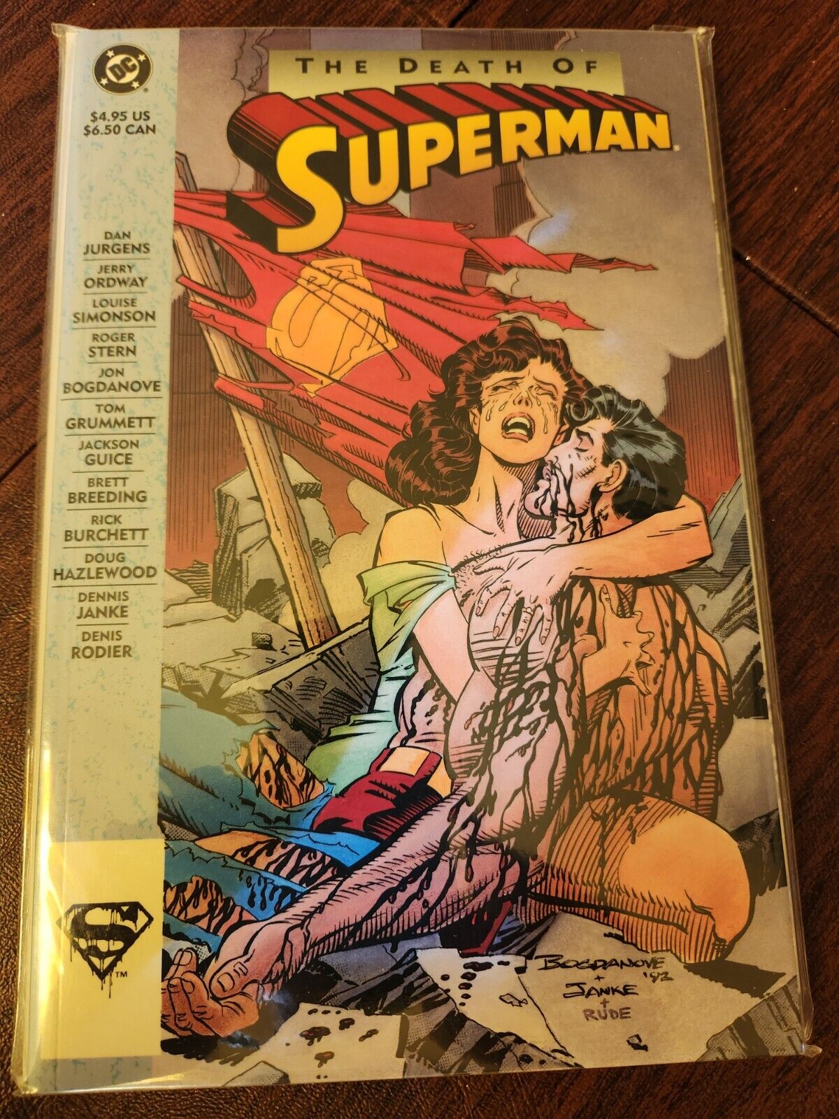The Death Of Superman DC GRAPHIC NOVEL 9.6 V18-16