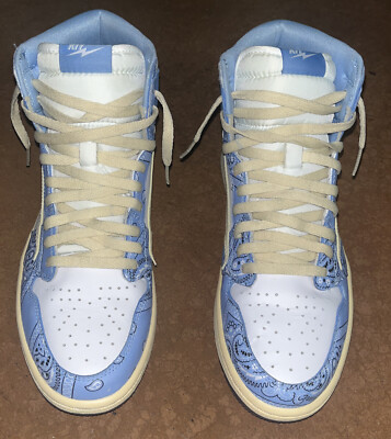 Air Kiy Blue Paisley Size 10 | eBay display picture 3