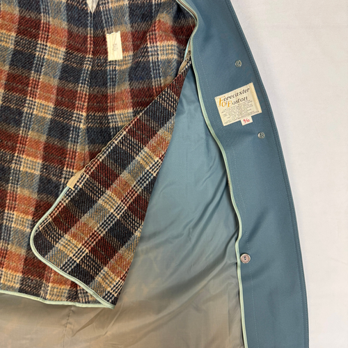 Vintage Forecaster of Boston Women's Blue Zip Out Liner Trench Coat, Size 9/10 - Picture 16 of 20