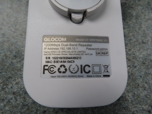 QLOCOM Amplificatore Amplificatore Amplificatore Segnale WiFi Wireless Dual Band CF-WR758AC - Foto 4 di 5