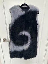 Authentic Christian Dior Reversible Gilet Suede Shearling Size 38 Nwot $10,000