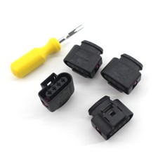 Ignition Coil Connector Repair Kit Harness Plug +Tool for Audi VW 8K0973724 Set