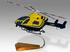 MD 902 Greater Manchester Police Desk Wood Helicopter New Model Small Scale 1/32