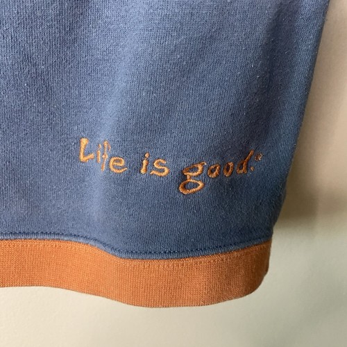 Boys Small Classic Life Is Good Sweatshirt With Basketball - Picture 2 of 5