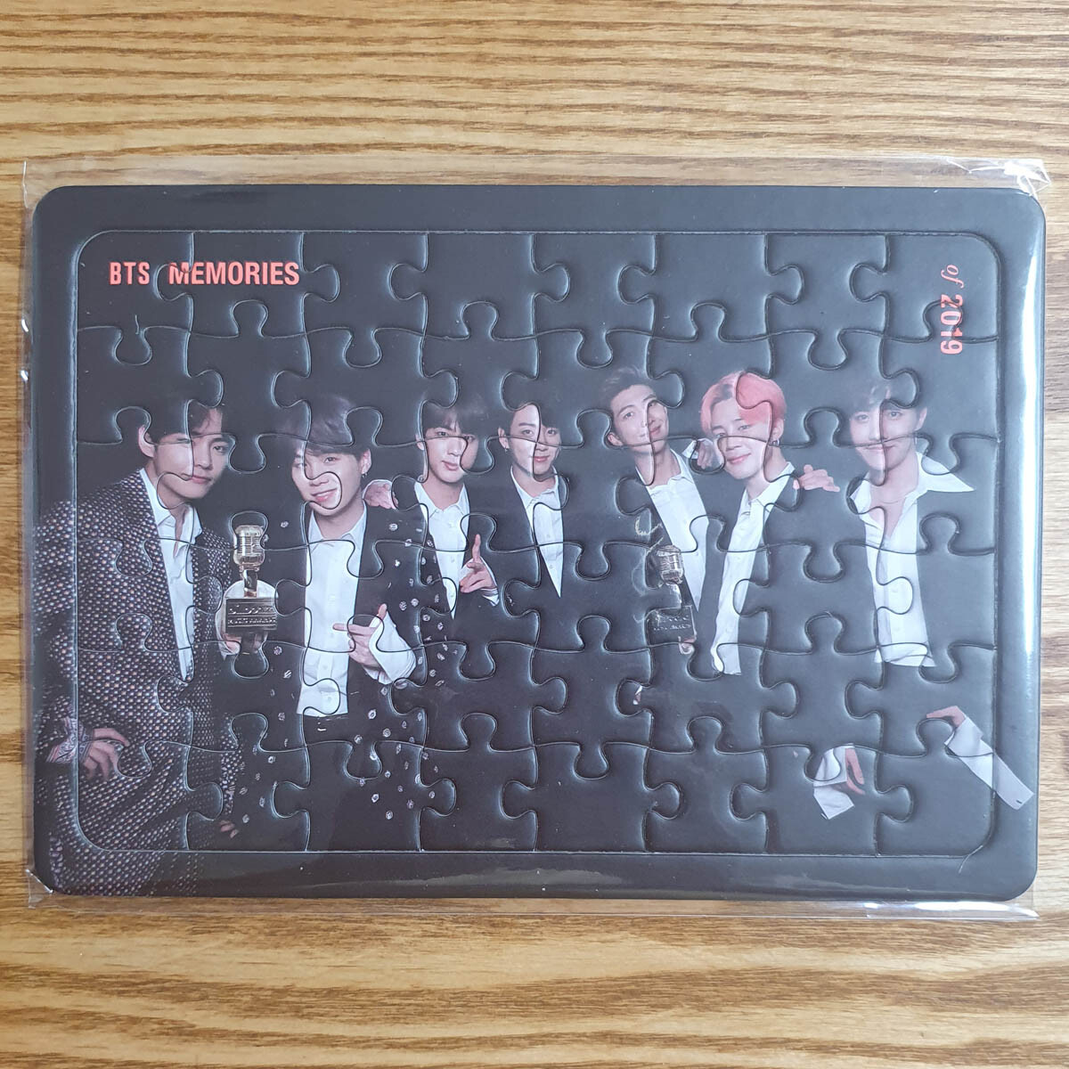 Official Jigsaw Puzzle Frame BTS 2019 of Memories Blu-ray Weverse 
