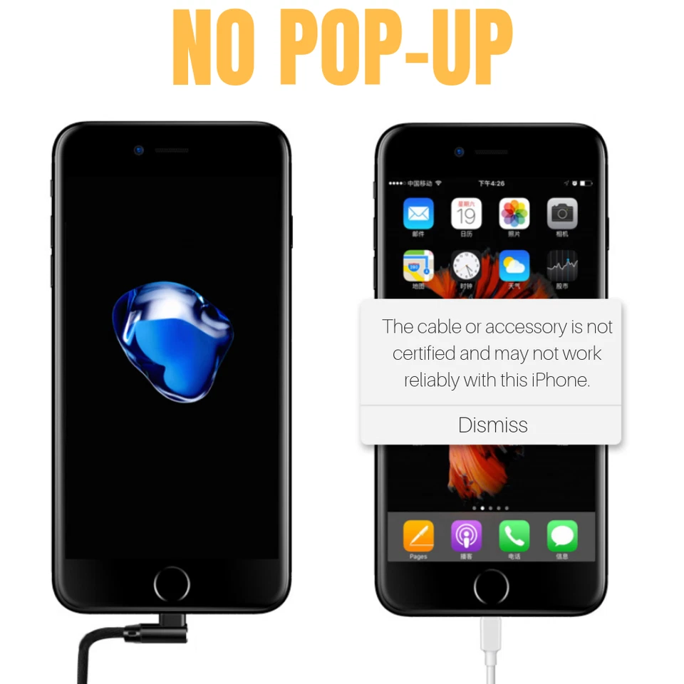 3Pack USB Fast Charger Cable Heavy Duty For iPhone 11 XR 8 7 6 5c Charging Cord - Image 4 of 4