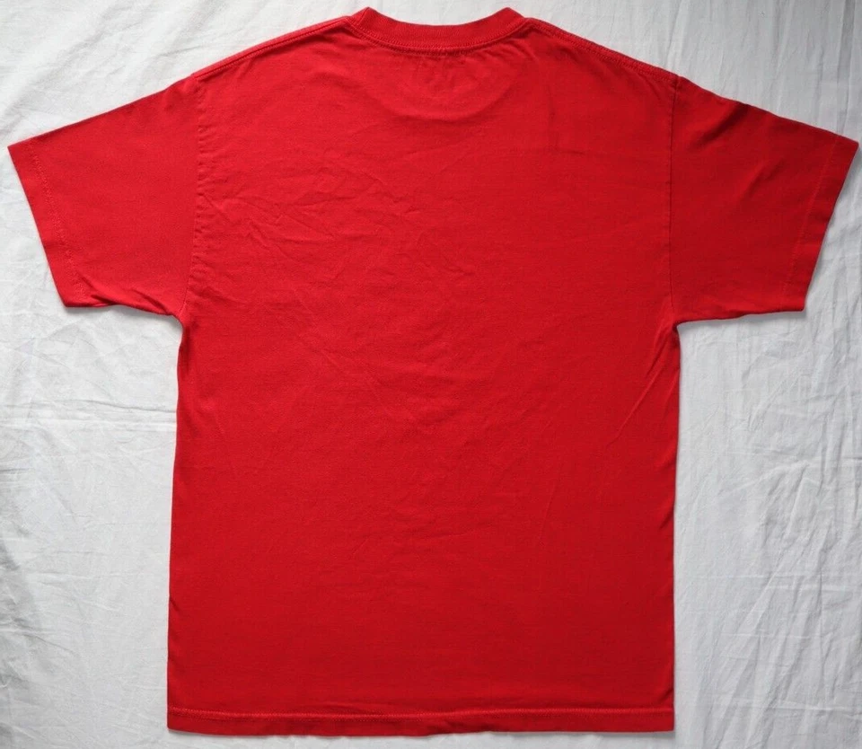 Camisa DIRTY BRED tamanho L Bobby Fresh RONALD REGAN máscara pilha de dinheiro pão hip hop - Imagem 4 de 4