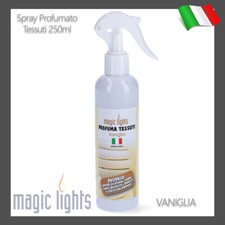 PROFUMO PER TESSUTI BIANCHERIA SPRAY 250ML SEDILI AUTO NO GAS PROFUMO VANIGLIA
