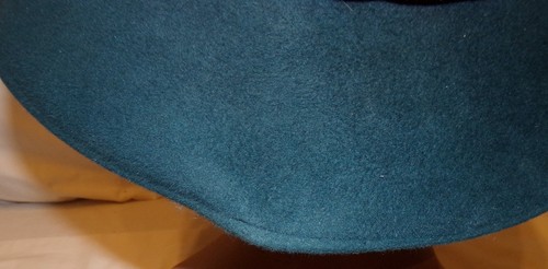 Hunter Green Floppy Hat Frank Olive Tally Ho Vtg 21" S Small - Picture 5 of 8