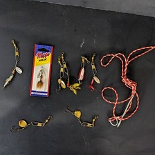 Fishing Spinners Lures Mepps Aglia 1 Fish Stringer Swivels Daredevle Hooks Comet