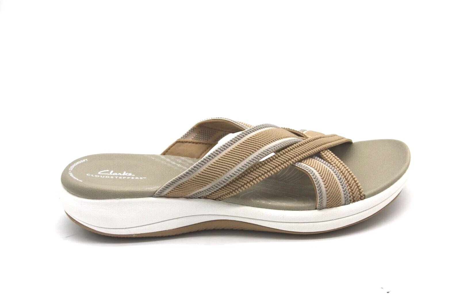 Scarpa da donna Clarks Cloudsteppers Mira Isle 261 59899 marrone sabbia zibellino slide 10 M