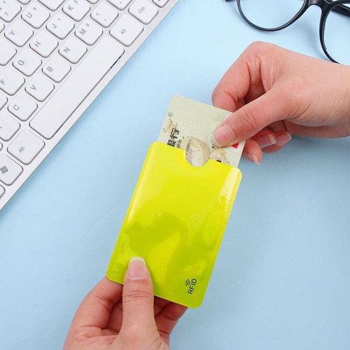 Smart Safety Credit Cards Bank Anti Thief Aluminium Rfid Card Holder Blocking - Bild 6 von 18