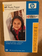 HP ADVANCED PHOTO PAPER 4X6 GLOSSY INKJET - 75 sheet pack