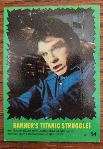 1979 Topps Incredible Hulk Trading Cards U Pick Choose Marvel Comic Lou Ferrigno - Picture 28 of 47