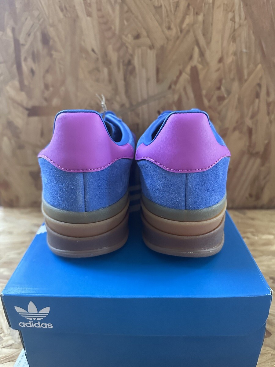★Adidas★ GAZELLE W BOLD BLUE PURPLE IG4367 NEW Adidas Originals Women's Gazelle Bold Shoes IG4367 Blue