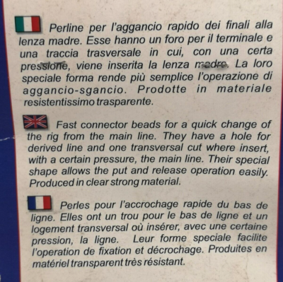 Prolunga Tendalino Perline Stonfo Per Aggancio Rapido Finali