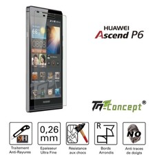 TM-Concept® Verre trempé pour Huawei P6 - 0,26mm Radian 2,5D