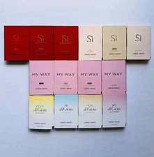 Giorgio Armani Perfume Collection Sample Size 14pc Set