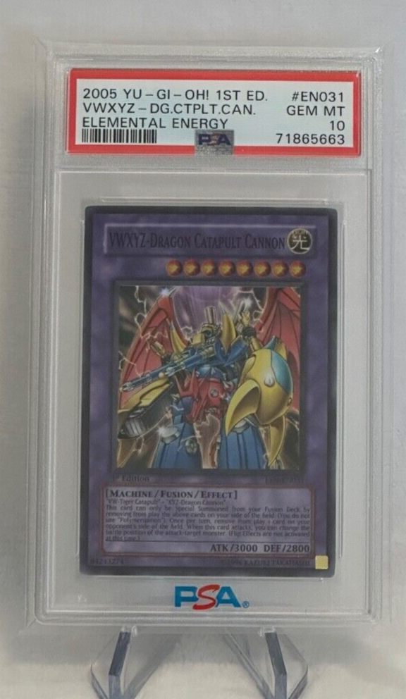 2005 YuGiOh EEN-EN031 1st Edition VWXYZ-Dragon Catapult 2005 YuGiOh EEN-EN031 1st Edition VWXYZ-Dragon Catapult