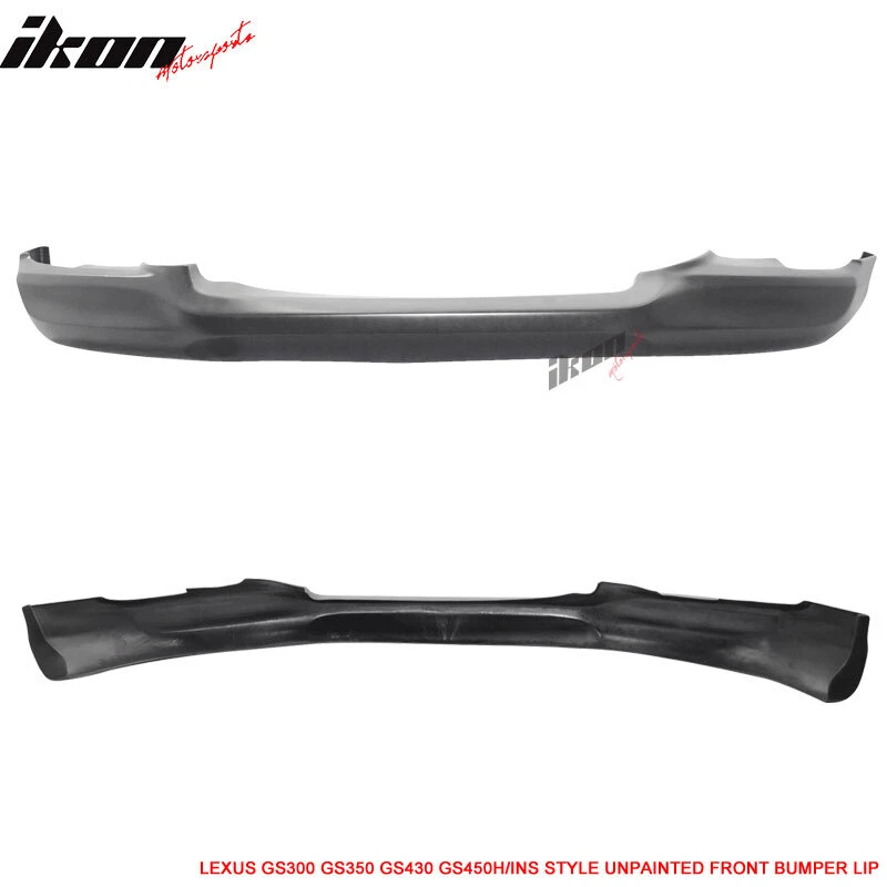 Fits 06-07 Lexus GS300 GS350 GS430 GS450h JDM VIP IN Style Front Bumper Lip PU - Изображение 2 из 4