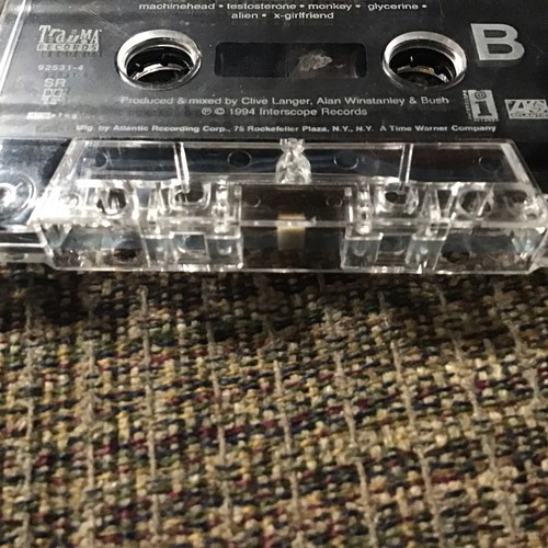 BUSH SIXTEEN STONE 1994 VINTAGE CASSETTE RARE ATLANTIC PRINT 12TRX - Picture 13 of 19