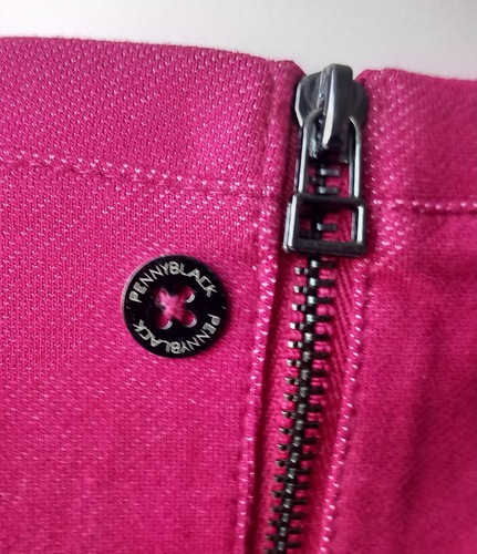 Abito Pennyblack Max Mara tono lampone manica corta elasticizzato tasca senza fodera 38/40/42 - Foto 4 di 9