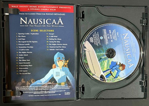 Nausicaa of the Valley of the Wind 2 disc DVD Release NTSC GHIBLI Hayao Miyazaki - Picture 4 of 6