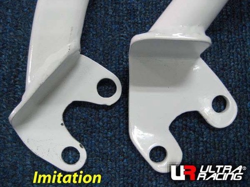 Ultra Racing For BMW E34 5 Series 523i Solid Front Strut Tower Bar 2 Points - Picture 6 of 11