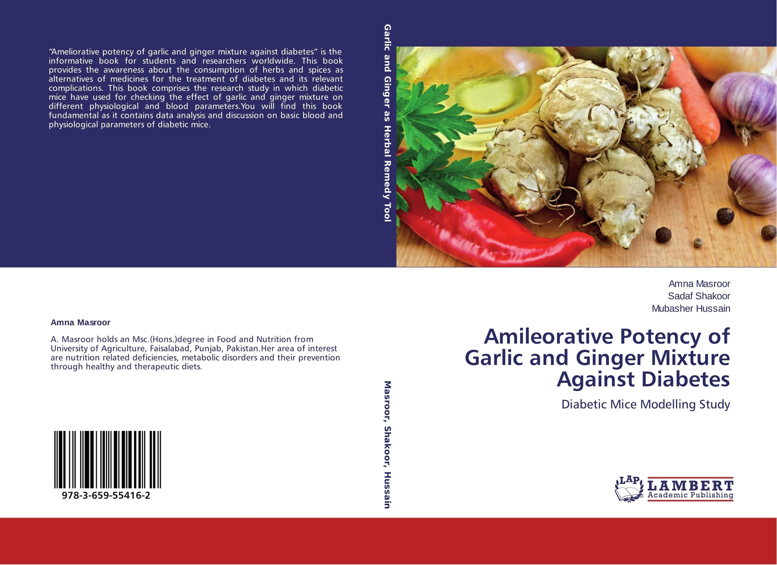 Thumbnail - Amna Masroor (u. A.) | Amileorative Potency Of Garlic And Ginger