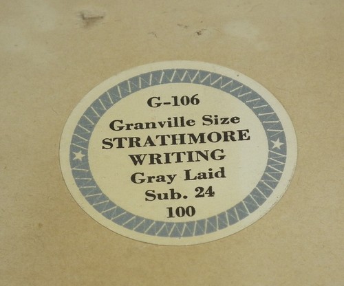 Vintage Strathmore Schreibwarenbox leer - Bild 8 von 9